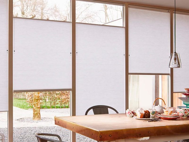 cortinas plisadas